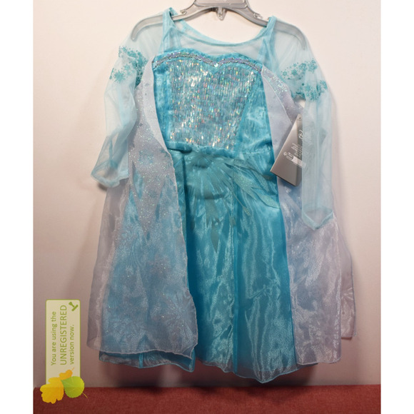 Disney store Disney Frozen 2 Elsa Kids' Dress Girls Costume- Size 3* - Picture 1 of 6
